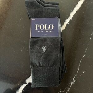 Polo by Ralph Lauren Classic Black Dress Socks